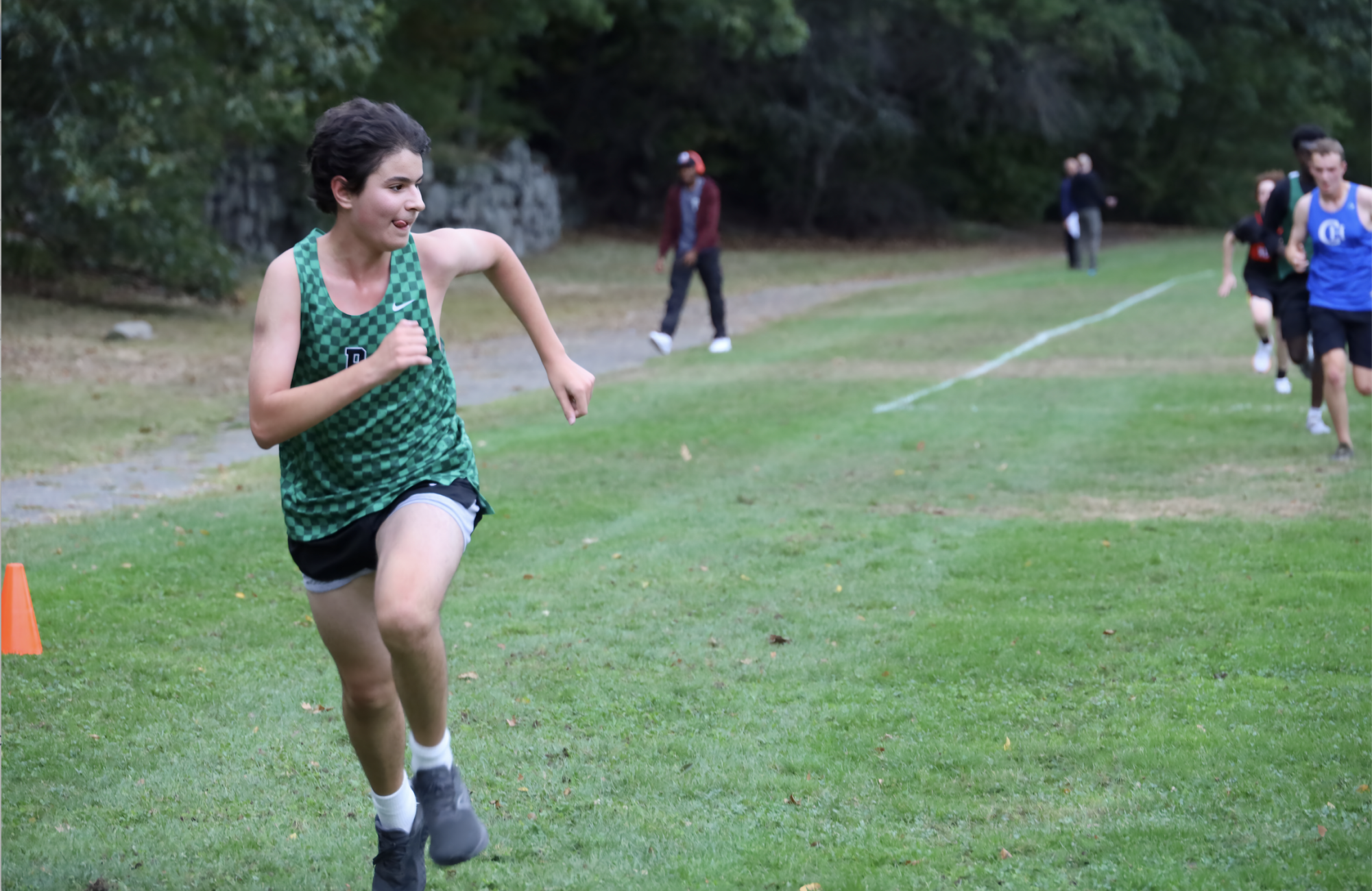 Photos: V. Cross Country Boys Win Third Consecutive Race